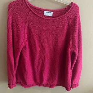 Pink sweater